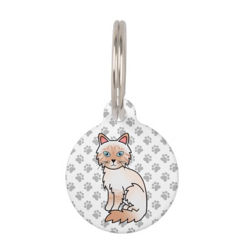 Red Point Tabby Birman  Ragdoll Cat  Pets Info Pet ID Tag