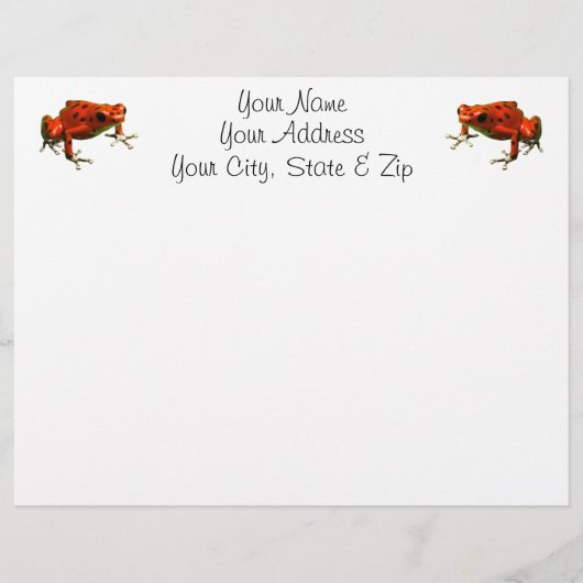 Red Poison Dart Frog (Front)