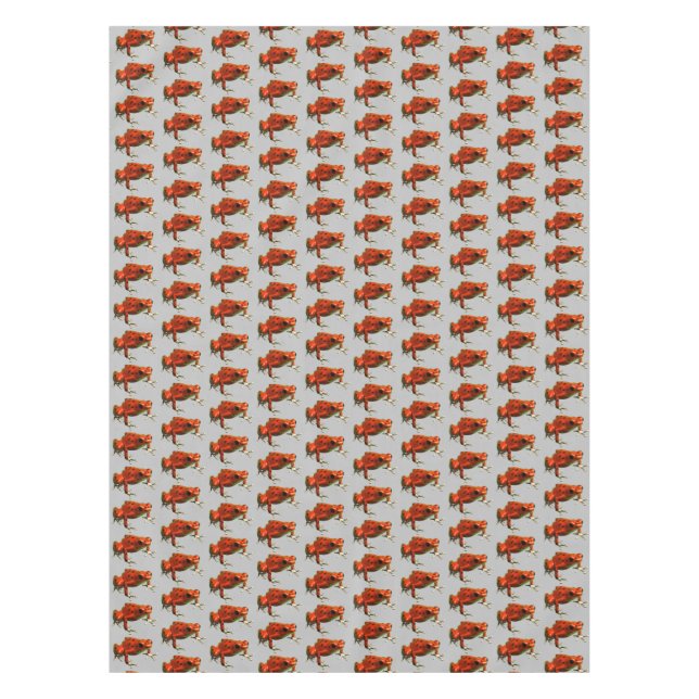Red Poison Dart Frog Tablecloth (Front)