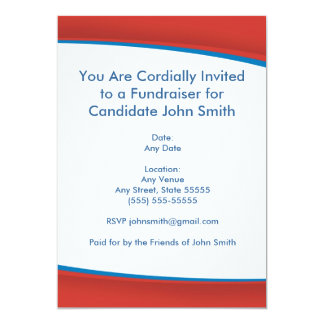 political fundraising invitations