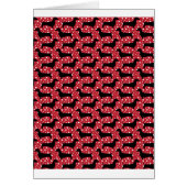 Red Polka Dachshunds (Front)
