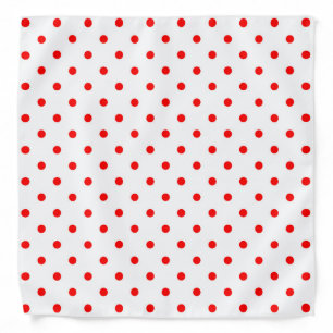 Red Polka Dot Bandana