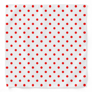 Red Polka Dot Bandana