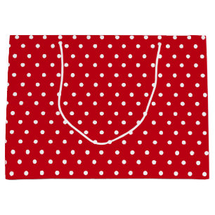 Red Polka Dot Large Gift Bag