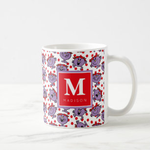 Red Polka Dot Pattern   Add Your Name Coffee Mug