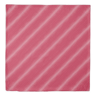 Red polka dot, polka dot, retro duvet cover