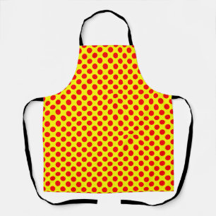 Red Polka Dots Apron