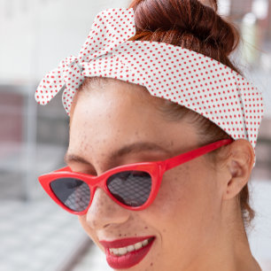 Red Polka Dots Bandana