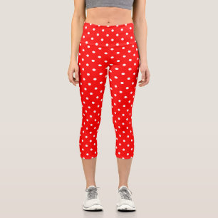 Red Polka Dots Capris