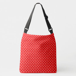 Red Polka Dots Crossbody Bag