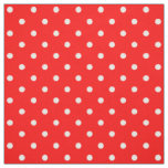 Red Polka Dots Fabric