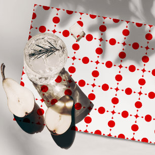 Red Polka Dots, Polka Dot Pattern, Dots, Dotted Cloth Placemat