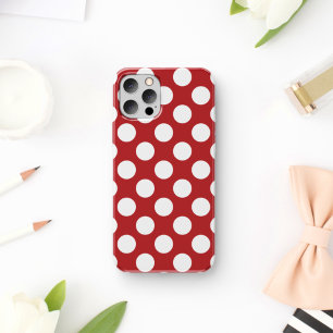 Red Polka Dots, Polka Dot Pattern, Dots, Dotted iPhone 17 Case
