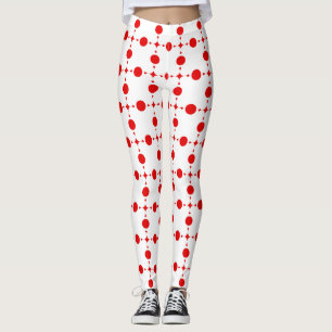 Red Polka Dots, Polka Dot Pattern, Dots, Dotted Leggings