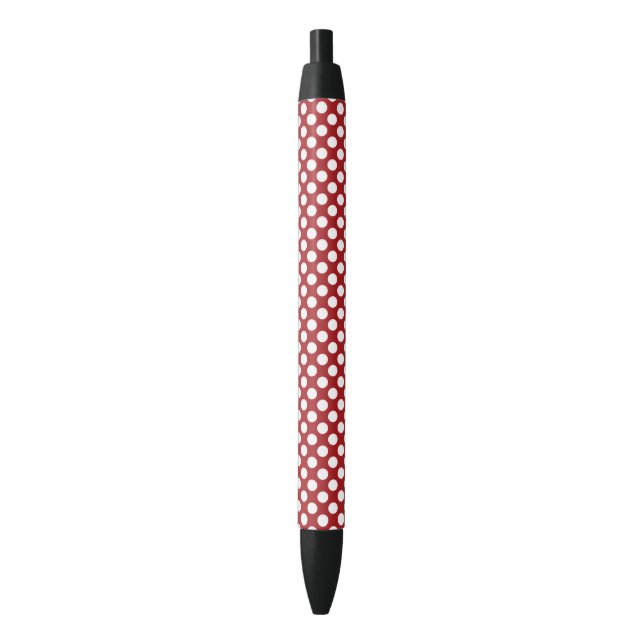Red Polka Dots, Polka Dot Pattern, Dots, Dotted Pen (Front Vertical)