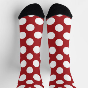 Red Polka Dots, Polka Dot Pattern, Dots, Dotted Socks
