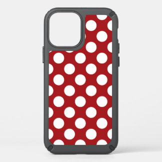 Red Polka Dots, Polka Dot Pattern, Dots, Dotted Speck iPhone 12 Case