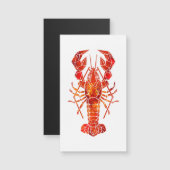 Red polygonal lobster (Front/Back)