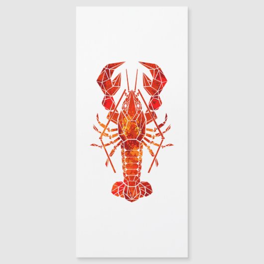 Red polygonal lobster (Front)