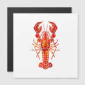 Red polygonal lobster (Front/Back)