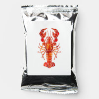 Red polygonal lobster