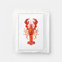 Red polygonal lobster