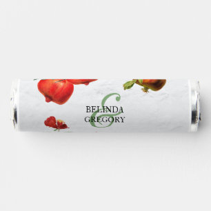 Red Pomegranate Botanical Mediterranean Wedding Breath Savers® Mints