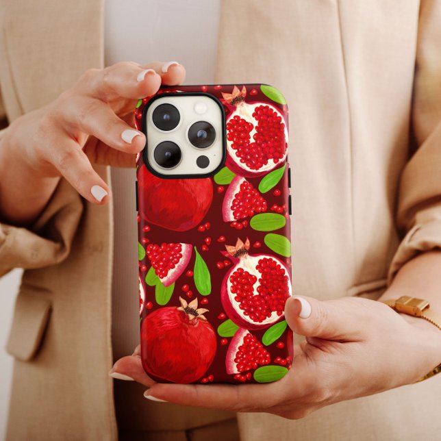 Red Pomegranate Fruit | iPhone 14 Case-Mate  Case-Mate iPhone Case (Creator Uploaded)
