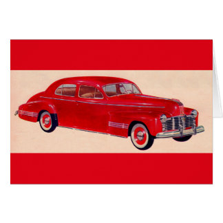 red Pontiac Torpedo Cards