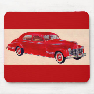 red Pontiac Torpedo Mouse Pad