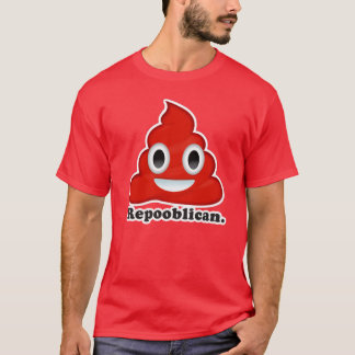 Red Poo Repooblican T-Shirt