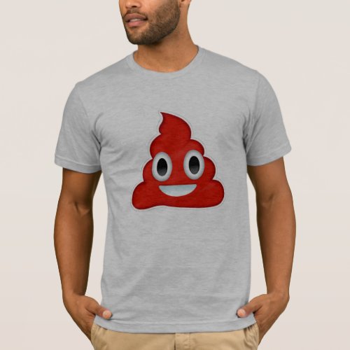 Red Poo _ _  T_Shirt