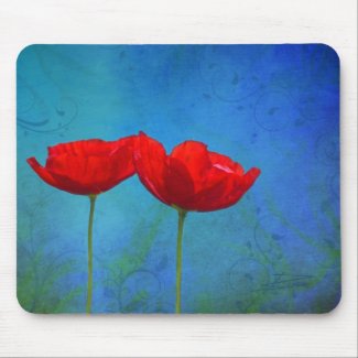 Red Pop Mouse Pad
