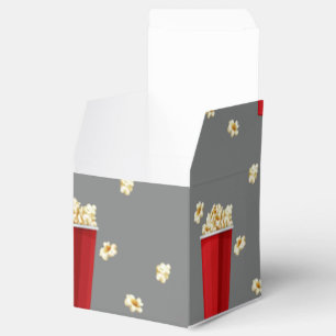 Red Popcorn Buckets Movie Snack Television Film Favor Boxes