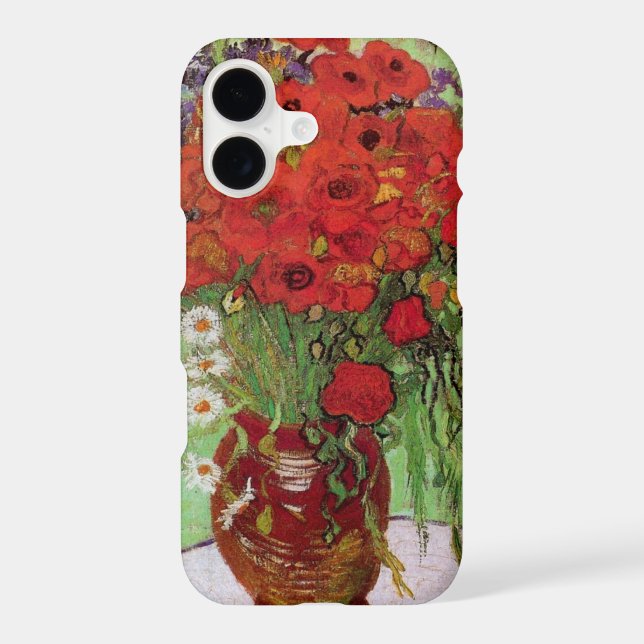 Red Poppies and Daisies by Vincent van Gogh Case-Mate iPhone Case (Back)