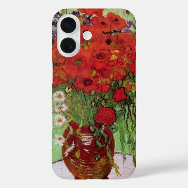 Red Poppies and Daisies by Vincent van Gogh Case-Mate iPhone Case (Back)