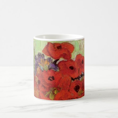 Red Poppies and Daisies by Vincent van Gogh Coffee Mug