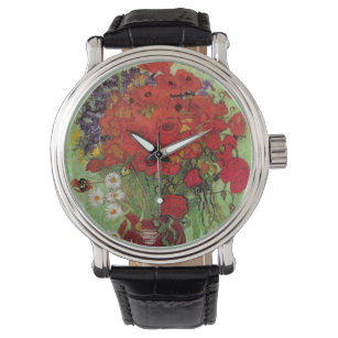 Red Poppies and Daisies by Vincent van Gogh Watch