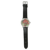 Red Poppies and Daisies by Vincent van Gogh Watch (Flat)