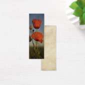 Red Poppies, bookmark (Desk)