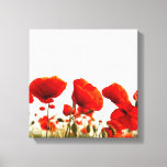 Red Poppies Canvas Print at Zazzle