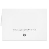 Red Poppies Cards (Back Horizontal)