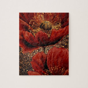 Red Poppies Jigsaw Puzzle