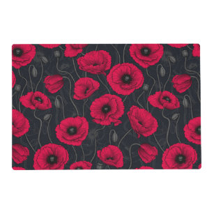 Red Poppies Placemat