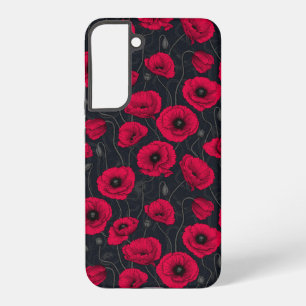 Red Poppies Samsung Galaxy S22+ Case