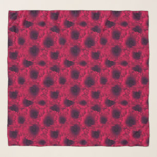 Red poppies scarf
