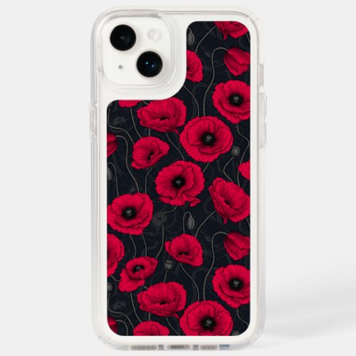Red Poppies Speck iPhone 14 Plus Case