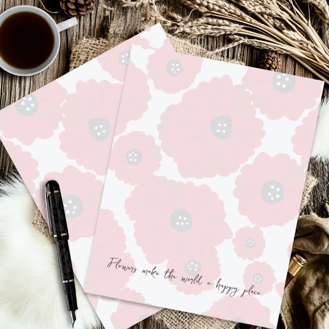 Red Poppy Background Scrapbook Binder Paper (Creator Uploaded)