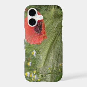 Red poppy flower, Tuscany, Italy iPhone 17 Case