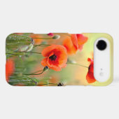 Red Poppy Flowers Case-Mate iPhone Case (Back (Horizontal))